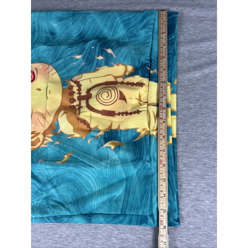 Naruto Hoodie, Men’s Small, Teal & Yellow, New Without Tags, Read Des. - Picture 11 of 12